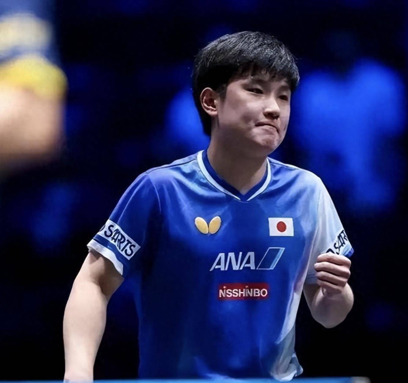 包含比利时乒乓球队轻取瑞典乒乓球队，张本智和高光表现的词条